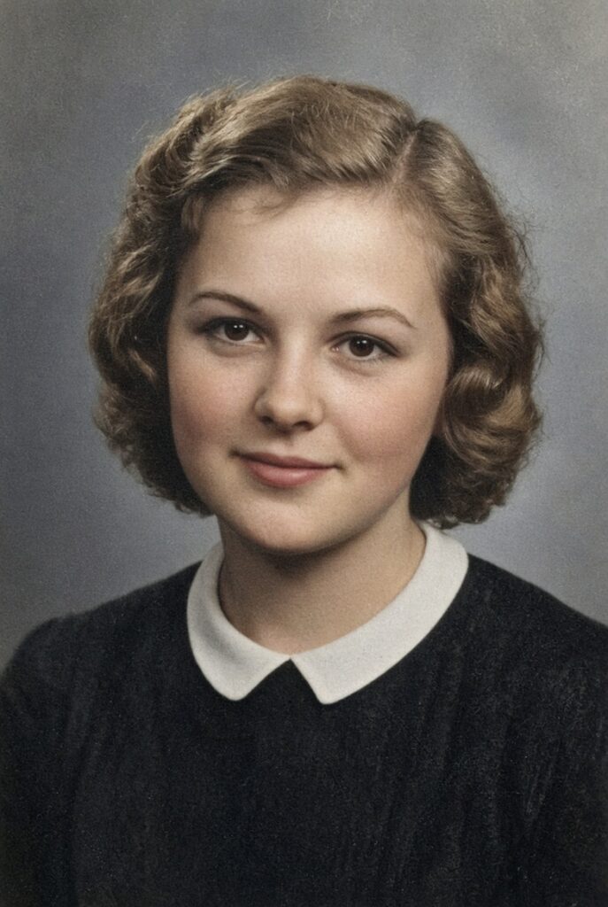 Fiktivt porträtt av Anna Lindberg